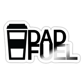 Coffee Dad Fuel Sticker