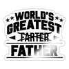 World's greatest Farter Father Sticker