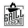 Grill Legend Sticker
