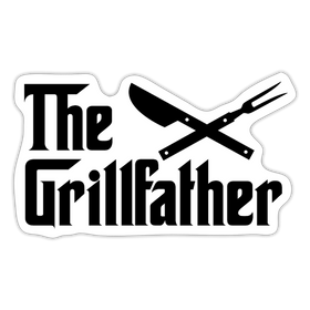 The Grillfather BBQ Sticker