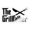 The Grillfather BBQ Sticker