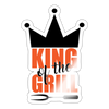 King of the Grill Sticker