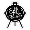 The Grill Master Sticker