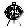 The Grill Master Sticker