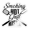 Smoking Hot Grill Master BBQ Sticker