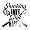 Smoking Hot Grill Master BBQ Sticker
