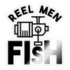 Reel Men Fish Sticker