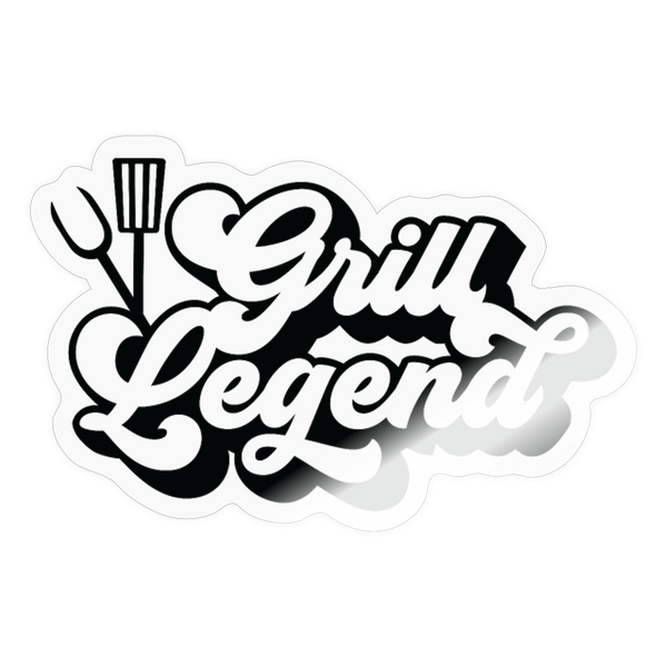 Grill Legend Sticker - transparent glossy