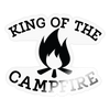 King of the Campfire Sticker