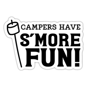 Campers Have S'more Fun! Sticker