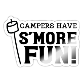 Campers Have S'more Fun! Sticker