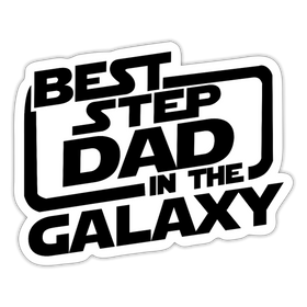 best Step Dad in the Galaxy Sticker