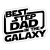 best Step Dad in the Galaxy Sticker