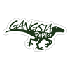Gangsta Raptor Sticker