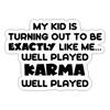 Kid Karma Sticker