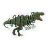 Tree-Rex Christmas Dinosaur Sticker