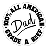 All American Dad Grade A Beef Sticker