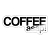 Coffee asap! Sticker