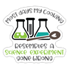 Cooking Science Experiment Sticker