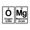 OMG Periodic Elements Funny Sticker