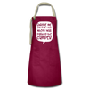 Forgive Me Parking Camper Funny Artisan Apron