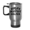 World's Okayest Golfer Travel Mug
