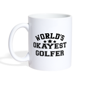 World's Okayest Golfer Coffee/Tea Mug