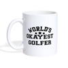 World's Okayest Golfer Coffee/Tea Mug