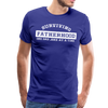 Surviving Fatherhood One Dad Joke at a Time Men's Premium T-Shirt - royal blue