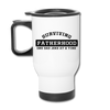 Surviving Fatherhood One Dad Joke at a Time Travel Mug