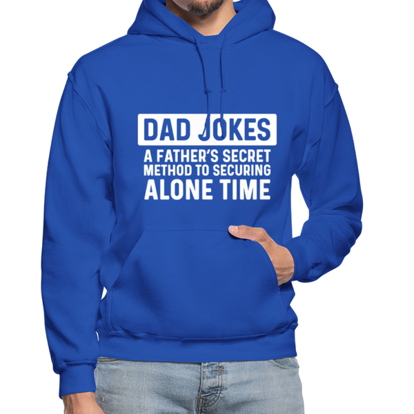 Funny Dad Joke Gildan Heavy Blend Adult Hoodie - royal blue