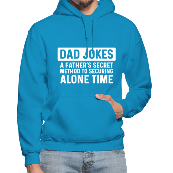 Funny Dad Joke Gildan Heavy Blend Adult Hoodie - turquoise