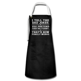 I Tell the Dad Jokes Artisan Apron