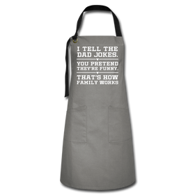 I Tell the Dad Jokes Artisan Apron