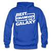 Best Grandad In The Galaxy Gildan Heavy Blend Adult Hoodie - royal blue