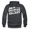 Best Grandad In The Galaxy Gildan Heavy Blend Adult Hoodie - charcoal gray