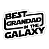 Best Grandad In The Galaxy Sticker