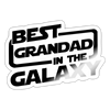 Best Grandad In The Galaxy Sticker