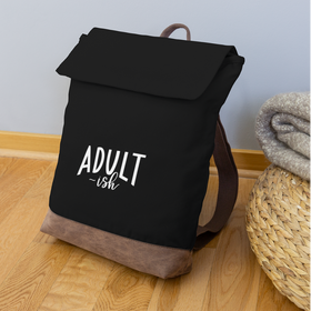 Adult-ish Funny Canvas Backpack