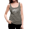 Adult-ish Funny Women’s Premium Tank Top