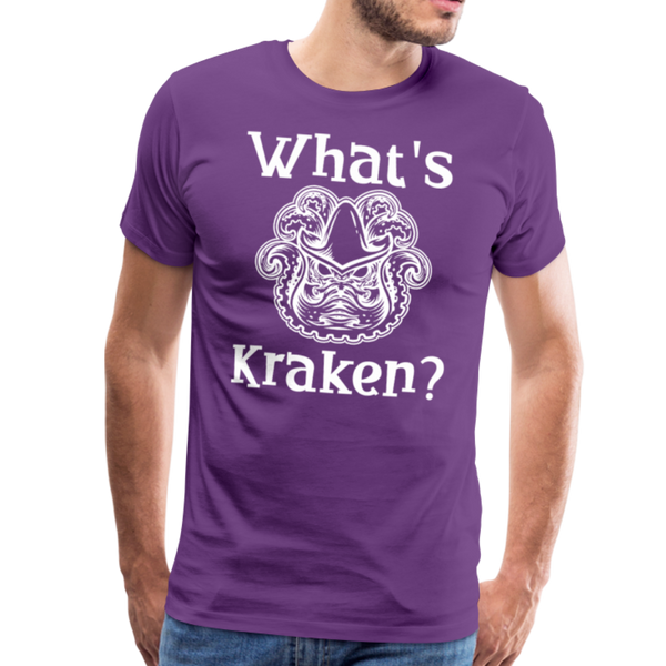 What's Kraken? Men's Premium T-Shirt - purple