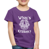 What's Kraken? Toddler Premium T-Shirt - purple