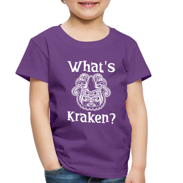What's Kraken? Toddler Premium T-Shirt - purple