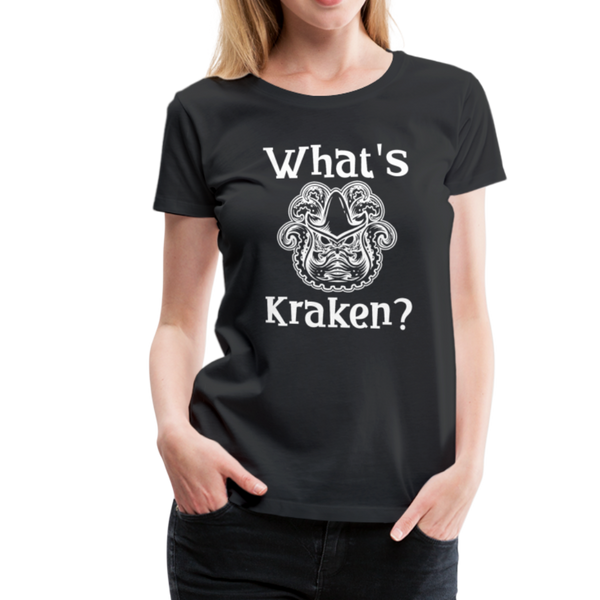 What's Kraken? Women’s Premium T-Shirt - black