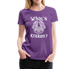 What's Kraken? Women’s Premium T-Shirt - purple