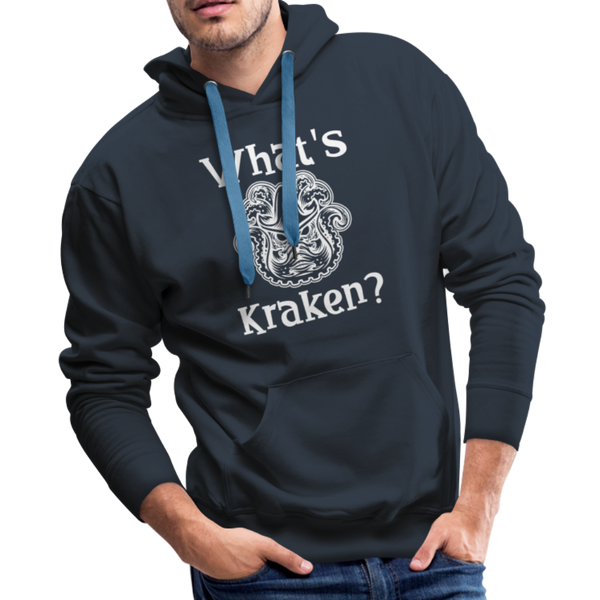 What's Kraken? Men’s Premium Hoodie - navy