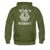 What's Kraken? Men’s Premium Hoodie - olive green