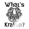 What's Kraken? Sticker - transparent glossy