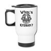 What's Kraken? Travel Mug - white