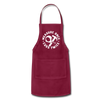 Measure Once Cuss Twice Funny Woodworking Adjustable Apron